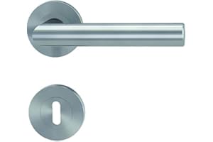 GRIFFWERK FRASCIO Türdrücker / Türbeschlag - LUCIA PROFESSIONAL - Edelstahl - BB-Rosettengarnitur