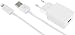 Produktbild Fontastic® Reiseladeset Stecker+Kabel Lightning 2,4A, 1m, Weiß