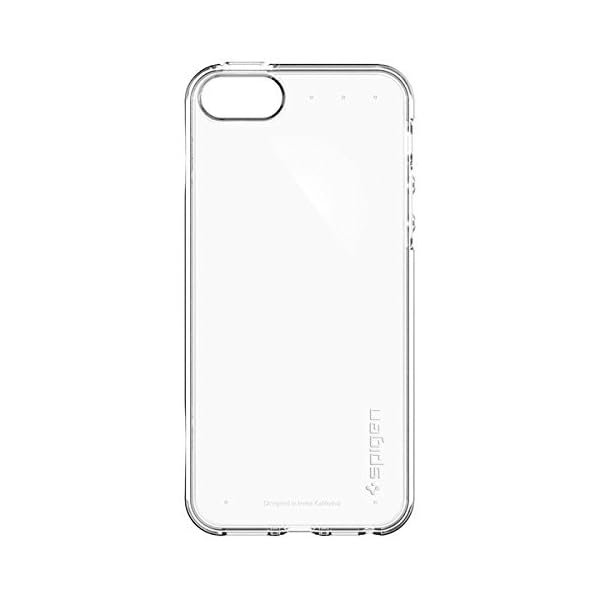 iPhone SE Hülle, Spigen® iPhone 5S/5/SE Hülle [Liquid Air] Soft Silikon [Crystal Clear] Luftpolster-Technologie Transparent Handyhülle - Soft Flex Premium-TPU Durchsichtige Schutzhülle für iPhone 5S & iPhone 5 & iPhone SE - Crystal Clear (041CS20247) – Bild 7