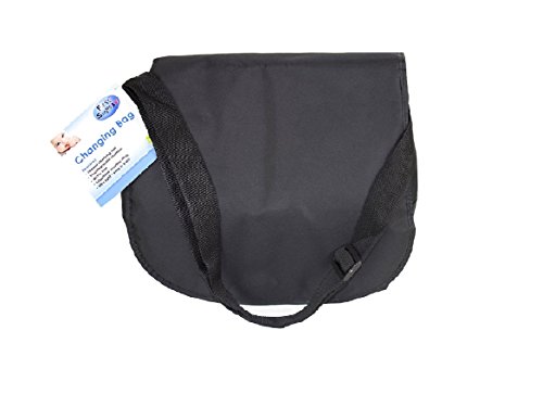 First Steps Changing Bag with Change Mats (Black)