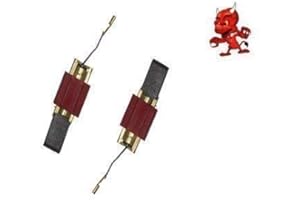 MASCHINEN TEUFEL Kohlebürsten Motorkohlen passend für Miele W 3741, W 3743, W 3745, W 3780, W3741, W3743, W3745, W3780