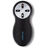 Kensington 33374EU Wireless 2.4 GHz USB Presenter and Red Laser Pointer, Compatible with PowerPoint and KeyNote - Black