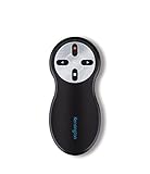 Kensington 33374EU Wireless 2.4 GHz USB Presenter and Red Laser Pointer, Compatible with PowerPoint and KeyNote - Black (Office Product)
