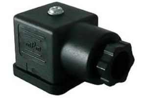 ERREBI CABLAGGI Connettore X Elettrovalvola 24X24 2 Poli + Terra Con Guarnizione E Vite