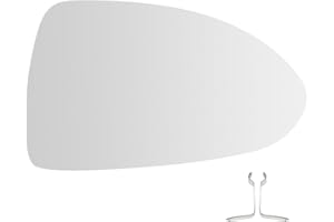 SENZEAL Cristal de Retrovisor Calefactable Derecho para Opel Corsa D 2006-2014/Corsa E 2014-2020 Cristal de Espejo Reemplazar 1426558 (Derecho)