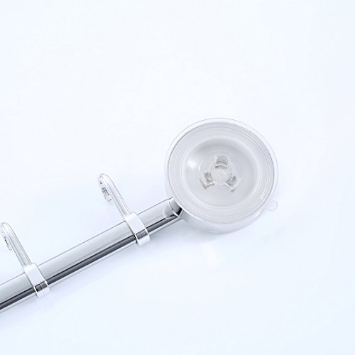 Nibesser Handtuchhalter Handtuchstange mit Saugnapf aus Edelstahl Rostfrei 60 cm - 3