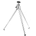 Produktbild perfk Flexibel Tischplatte Tripod Dreibeinstativ Stativkopf Universal 1/4'' Schraube, Leichte - Weiß