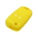 Produktbild fassport Silikon Cover Haut Jacke Fit für Chevrolet 2 Button Flip Schlüssel cv4601 Fernbedienung