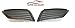 Price comparison product image Pair Of Bumper Lower Grills Right and Left Side