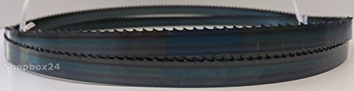 3 x Standard Sägeband Bandsägeband Bandsägeblatt Sägebänder 3380 mm x 13 mm x 0,65 mm x 6 Zähne pro Zoll , für Holz , Hartholz , Brennholz , Sperrholz , Quer- und Schweifschnitte, Palettenrecycling , für Metabo und Elektra Beckum u.v.m. - 4