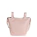 Pasito a Pasito - Nappy Bag or Purse for Buggy Elodie in Imitation Leather Nude Buggy Bag, Very Elegant and Practical, Carry All You Need for Your Baby