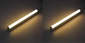 DMAK Multi Traders Warm White LED Tube Light T5 For Decoration (2 Foot LED Tube Light Pack 2)