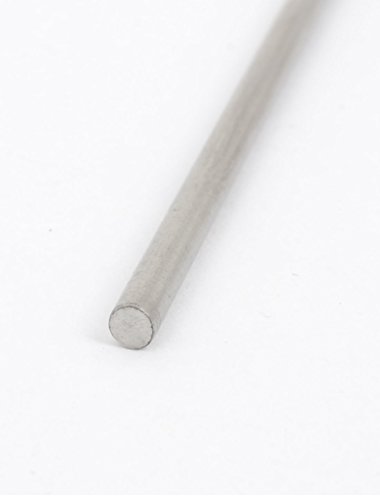 sourcingmap® 10 stk RC Flugzeug Modell Teil Stabstahl nichtrostendem Stahl Stäbe 3mm x 170mm - 2