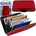 Produktbild Trademark Home 82-9216 Aluminum Credit Card Wallet RFID Blocking Case (RED) by Handy Trends