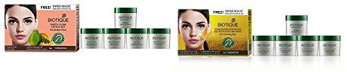 Biotique Bio Gold Radiance Facial Kit With Gold Bhasma & Party Glow, 75 Each