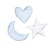 Petit Praia Cushions (Baby Celeste)
