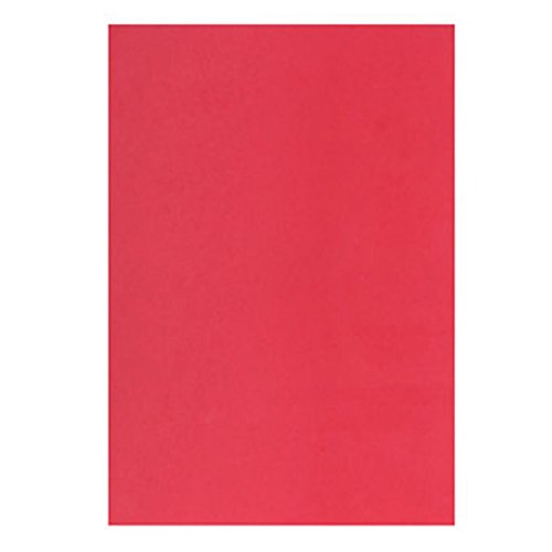 kraftz® 10 Stück, Rot A4 Größe eva Selbstklebende Schaumplatten für Handwerk, Zuhause, Büro, Party Dekorationen, DIY Basteln