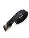 LEATHER STYLE STORE Men's Leather Belt (Black, Free Size)