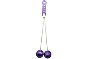 ARVALOLET Clackers Balls Toy, Fidget Clack Balls With Lights Antistress Ball On String Tek-Tek Latto Toy Clacker Ball Toy s Giocattoli Lato-Lato, Divertimento Oscillante Giocattoli Vintage