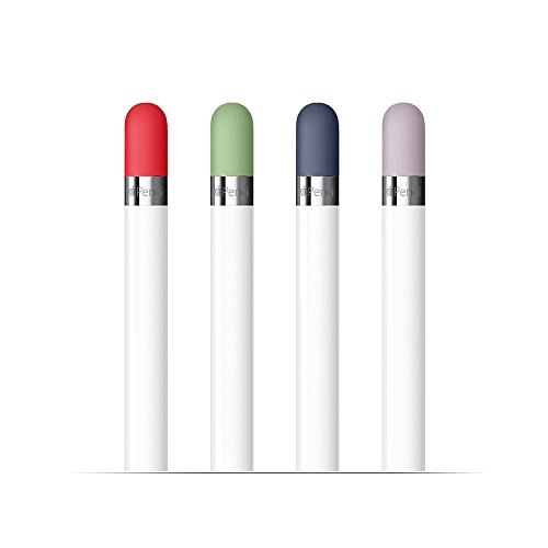 FRTMA für Apple Bleistift Gap – 4 Farben Combo, Mitternachts Blau / Lavendel / Minze / Rot - 2