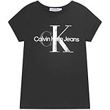 Calvin Klein Jeans Mixed Monogram T-Shirt Bambina IG0IG01291 BEH CK Black (14 Anni)