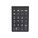 Price comparison product image HJL Wireless Bluetooth Numeric Keyboard - Ultra-thin portable 22-key numeric keypad compatible with Macbook, Imac, Os, Windows, laptops, etc