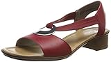 Flexible Laufsohle Rieker Damen 62662-33 Geschlossene Sandalen, Rot (Rosso/Rosso 33), 39 EU