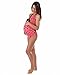 The Essential One - Spot Maternity Tankini - Coral Navy - 16 - EOM126