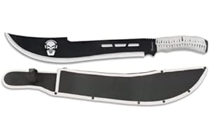 FILU&TRAMA FILIGRANA.SARDA Couteau Skull Tête de mort Lame 45 cm Longueur totale 61,5 cm ALBAINOX 32449