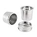 Produktbild 1 Pcs Silber Kaffee Filter Tasse Metall Wiederverwendbare Kapsel Fit Für Illy Kaffee Kapsel Tropf