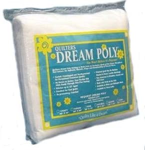 Quilter's Dream Batting- Poly Request- Low Loft - Queen Size 108" X 93"