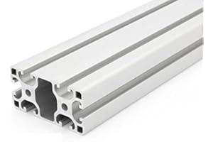 DOLD MECHATRONIK Profilé en aluminium de 40 x 80 mm - Avec rainures de 8 mm - De type L