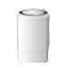 Produktbild Tragbare Mini-Portable Waschmaschine 7Kg Große Kapazität Top-Loader Single Bath + Blue Light Disinfection, Kompact Waschmaschine Für Home Students, Etc. White ()