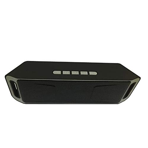 Preisvergleich Produktbild Demaple Bluetooth Lautsprecher Auto Subwoofer Mit Externen Lautsprecher Mit Lautsprecher Für Handy / FM Radio / TF-Kartensteckplatz,Gray