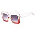 Produktbild Amcool Mode Damen übergroßen Sonnenbrillen Retro Retro Cat Eye Brille cool Damen Brille Damen und Frauen quadratischen Sonnenbrillen Reise Brille Männer polarisierten Fahren Metallrahmen super leicht