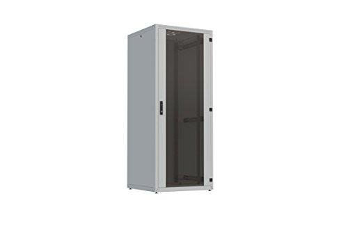 Baie rack Informatique, rack 19, 4X, 42 U, largeur 600 mm, profondeur 600 mm, limite de charge 500 kg, RAL7035 Baie rack Informatique, rack 19, 4X, 42 U, largeur 600 mm, profondeur 600 mm, limite de charge 500 kg, RAL7035