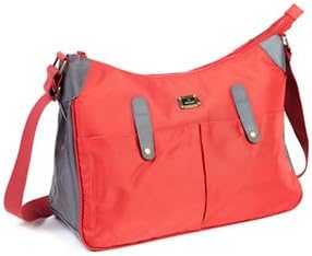 Caboodle Everyday Bag, Red with Grey