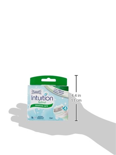 Wilkinson Sword Intuition Naturals Klingen, 6 Stück, 1er Pack (1 x 6 Stück) - 5