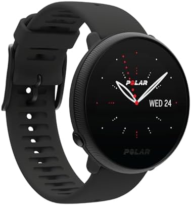 Polar Ignite 2 - Smartwatch per il Fitness con GPS - Monitoraggio della FC dal Polso - Guida Personalizzata agli Allenamenti, Monitoraggio del Recupero e del Sonno, Nero Perla, S-L, Ignite2