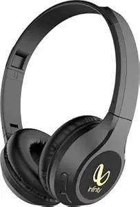 (Renewed) Infinity Harman Glide 501 Wireless Bluetooth On Ear Headphone with Mic (Blue)