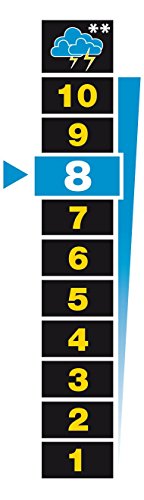 STANLEY Solid Brass Chrome plated Vorhangschloss 30mm mit hohem Bügel, 3 Schlüssel, S742-015, Schloss, Bügelschloss - 5