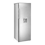 Schneider sl331ix - réfrigérateur 1 Porte - 323 l - Froid brassé - Distributeur a Eau - a+ - l 59,6 x h 174,4 cm - INOX