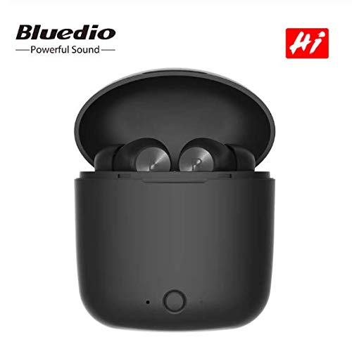 Bluedio TWS Hi wireless bluetooth earphone for phone stereo sport earbuds headset with charging box built-in microphone