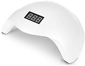 HappyBeauty 48W LED Nail Dryer,Quick Cure Fingernail &amp; Toenail Gel Dryer Lamp Auto Sensor Manicure Machine with with 4 Timer 10s/30s/60s/99s [Low Heat Mode]