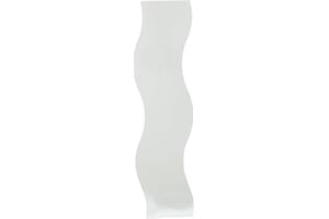 ATMOSPHERA CREATEUR D'INTERIEUR Atmosphera Dolly - Espejo con Forma de Onda, 20 x 90 cm