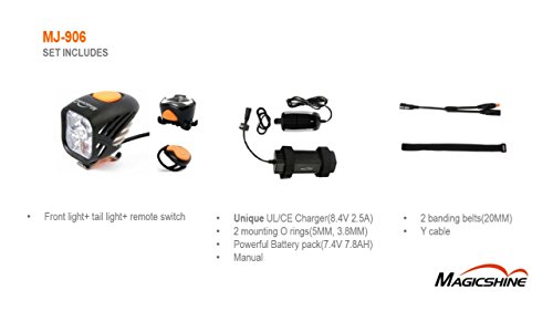 Magicshine MJ 906 -5000 Lumen, incl. LI ION Akku 7.8 h - 5