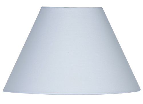 Oaks Lighting Lampenschirm aus Baumwolle, rund/konisch, weiß