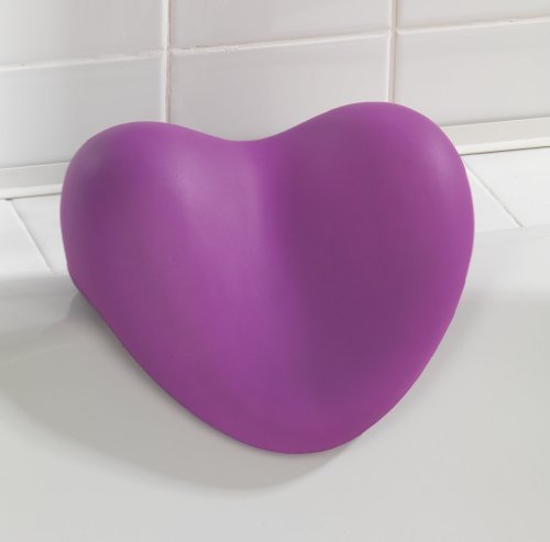 WENKO 18942100 Kopf- und Nackenkissen Tropic Purple, Kunststoff – Polyurethan, 25 x 11 x 20.5 cm, Lila - 2