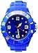 Produktbild **Premium** BLAU SILIKON UHR XL Mode UNISEX Armbanduhr Damenuhr Herrenuhr Sport STYLE Trend WATCH stark in der Mode Qualitäts Uhren Top Qualität Absolutes Must-Have! Keine billig Farbe in BLAU von Avcibase