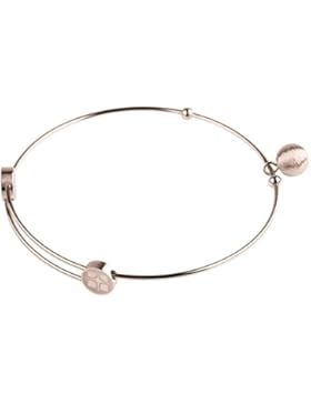 A211 Armreif Stahl rosé Kugel